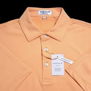 NEW Peter Millar Mens Golf Performance Stretch Size Small Polo Shirt
